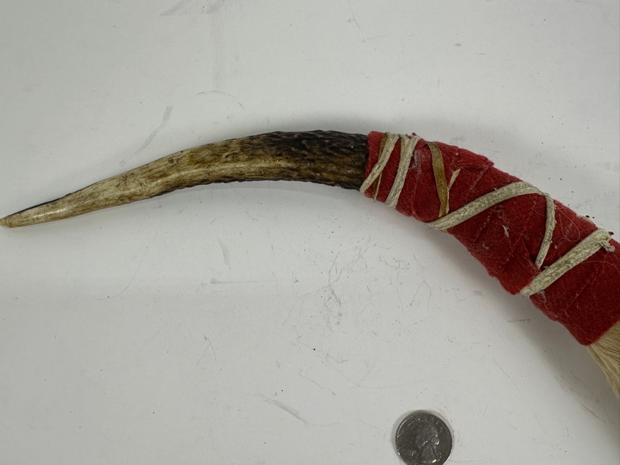 Native American Deer Hoof Rattle 17' [Photo 5]