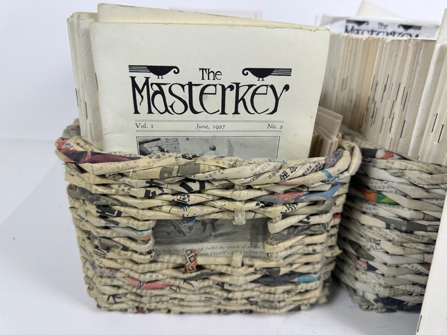 Just Added - Large Collection Of Southwest Museum's The Masterkey Historical Periodicals From 1927 To 1980 - Over 300 Periodicals [Photo 4]