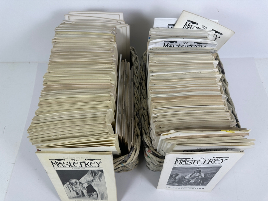 Just Added - Large Collection Of Southwest Museum's The Masterkey Historical Periodicals From 1927 To 1980 - Over 300 Periodicals [Photo 5]