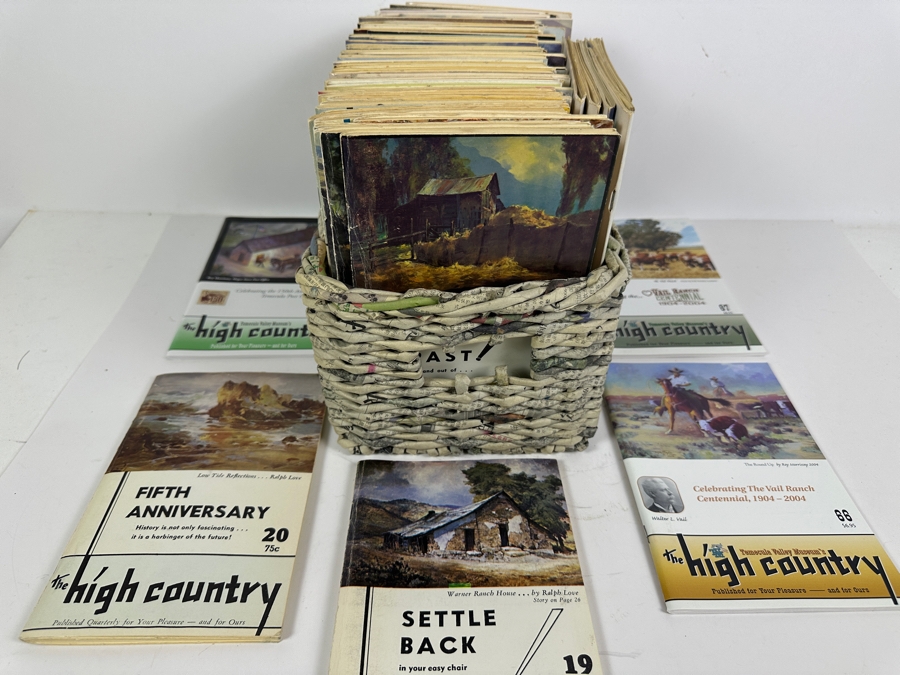 Just Added - Collection of Temecula Valley Museum's The High Country Historical Periodicals 1971-2009 [Photo 2]