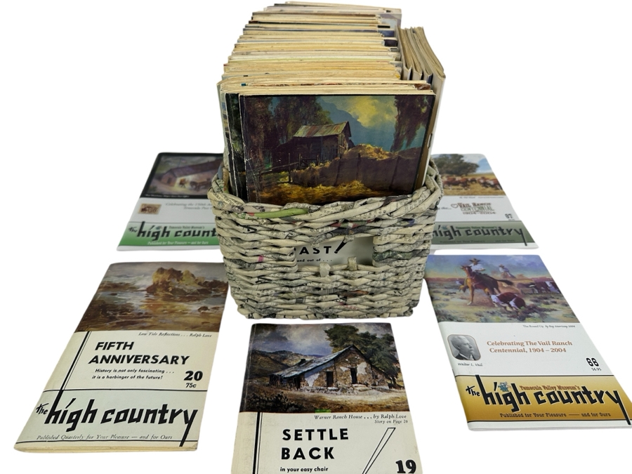 Just Added - Collection of Temecula Valley Museum's The High Country Historical Periodicals 1971-2009 [Photo 1]