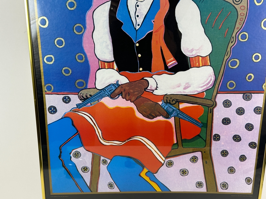 T. C. Tommy Wayne Cannon 1979 Two Guns Arikara Framed Gallery Memorial Exhibition Poster Aberbach Fine Art New York 23 x 33.5 [Photo 2]