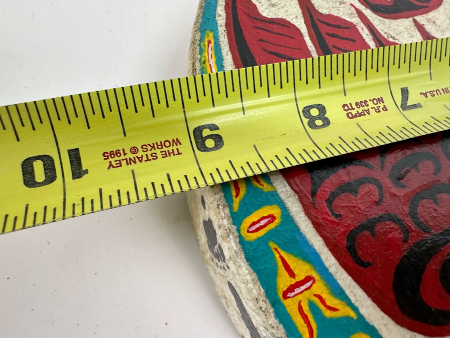 Set of Native American Drums and Collection of (5) Drum Beaters 9'W and 8'W [Photo 9]