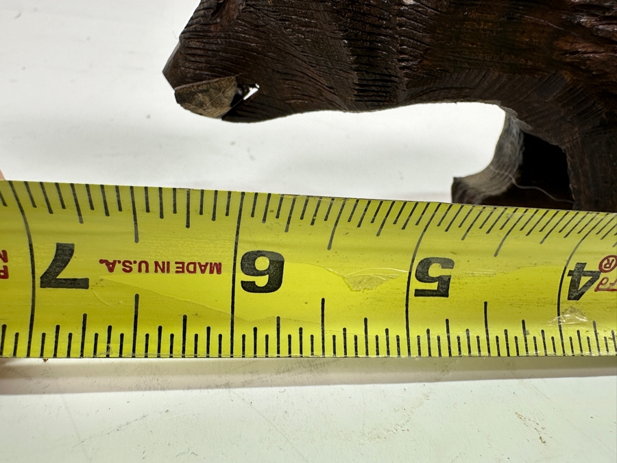 Set of Hand Carved Wooden Bears 5.25W and 6.5W [Photo 11]