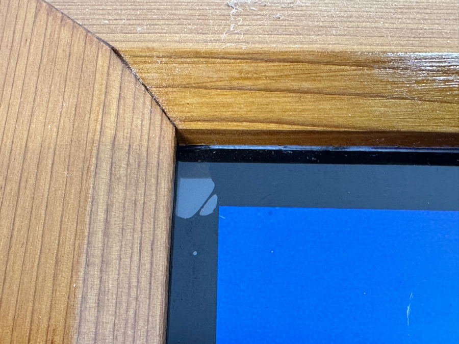 Vintage Casino Sign Reverse Painted Glass 'Pharaoh's Bingo' 24 x 13 [Photo 4]