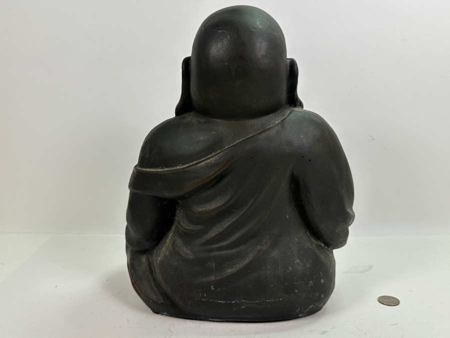 Happy Buddha Sculpture Plaster 13'H [Photo 3]