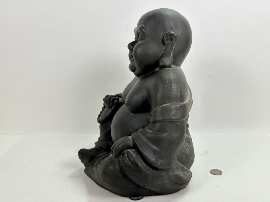 Happy Buddha Sculpture Plaster 13'H [Photo 4]