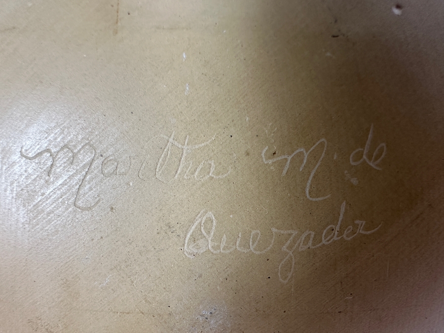 Just Added - Martha M De Quezada Mata Ortiz Head Effigy Pottery 9H [Photo 6]