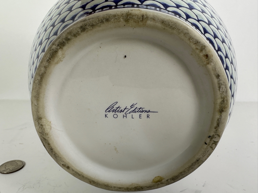 Kohler Artist Edition Fruits of Labor Decorative Pitcher 8'H Retail $314 [Photo 4]