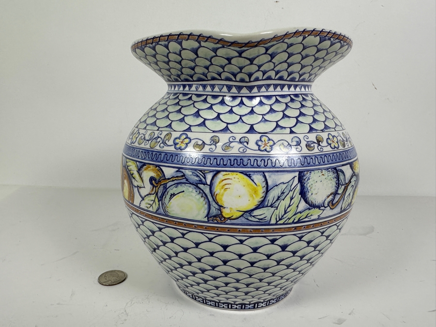 Kohler Artist Edition Fruits of Labor Decorative Pitcher 8'H Retail $314 [Photo 3]