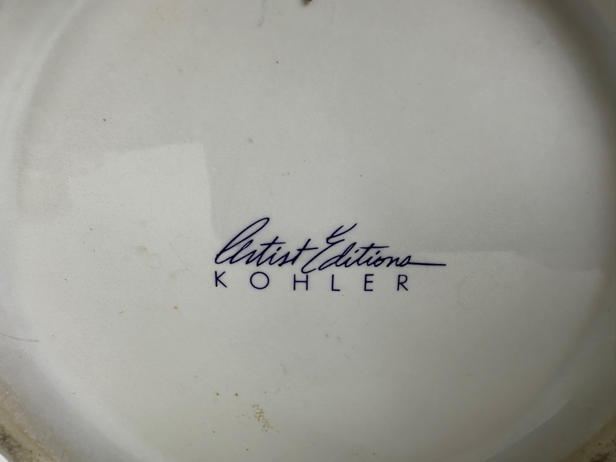 Kohler Artist Edition Fruits of Labor Decorative Pitcher 8'H Retail $314 [Photo 5]