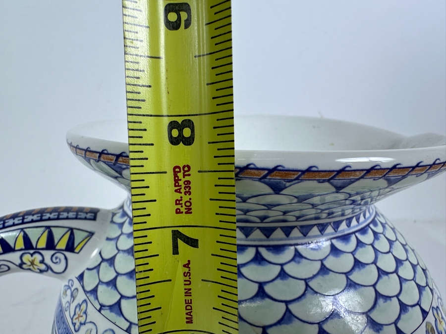 Kohler Artist Edition Fruits of Labor Decorative Pitcher 8'H Retail $314 [Photo 6]