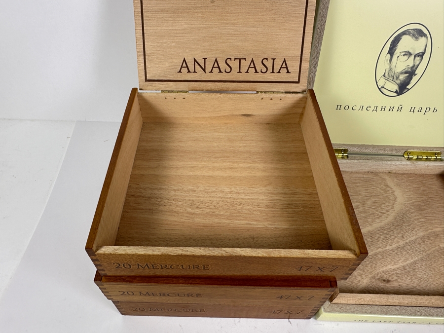 Set of (4) Cigar Boxes [Photo 4]