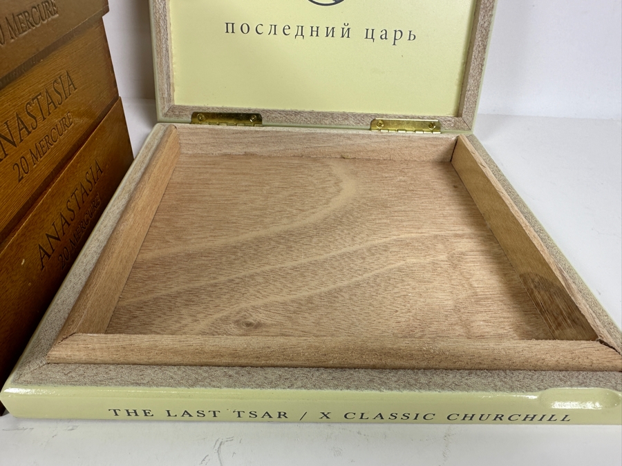 Set of (4) Cigar Boxes [Photo 5]