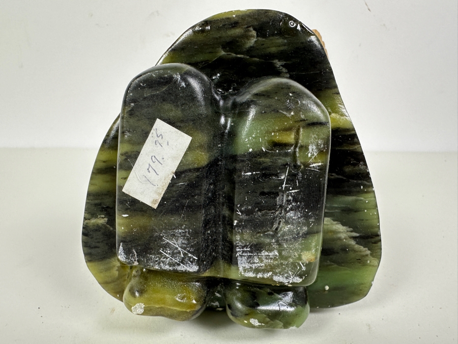 Just Added - Vintage Inuit Eskimo Soapstone Walrus Carving 6'H Originally Retailed For $179 [Photo 9]