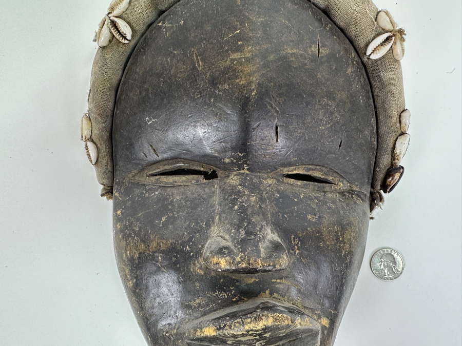 Just Added - Old African Dan Dean Gle Mask Female 8W X 11L [Photo 4]
