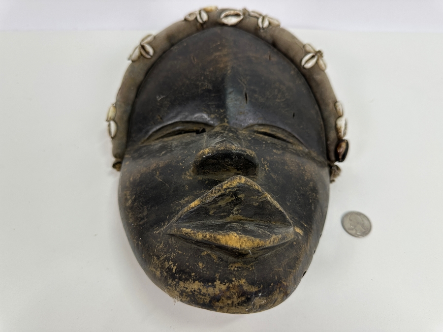 Just Added - Old African Dan Dean Gle Mask Female 8W X 11L [Photo 2]