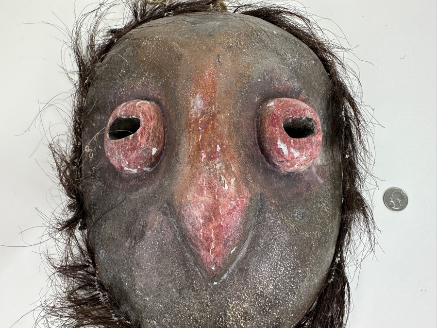 Just Added - Vintage Handmade Mask 10W X 14H [Photo 3]