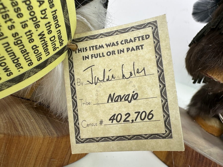 Lot of (4) Kachina Dolls Including 'Rainbow', 'Chasing Star' and 'Hoop Dancer' 12'H [Photo 5]