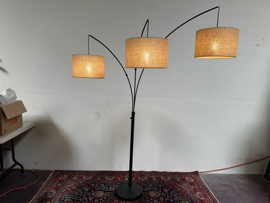 Just Added - Adesso Trinity Arc Floor Lamp 75H X 41D [Photo 3]