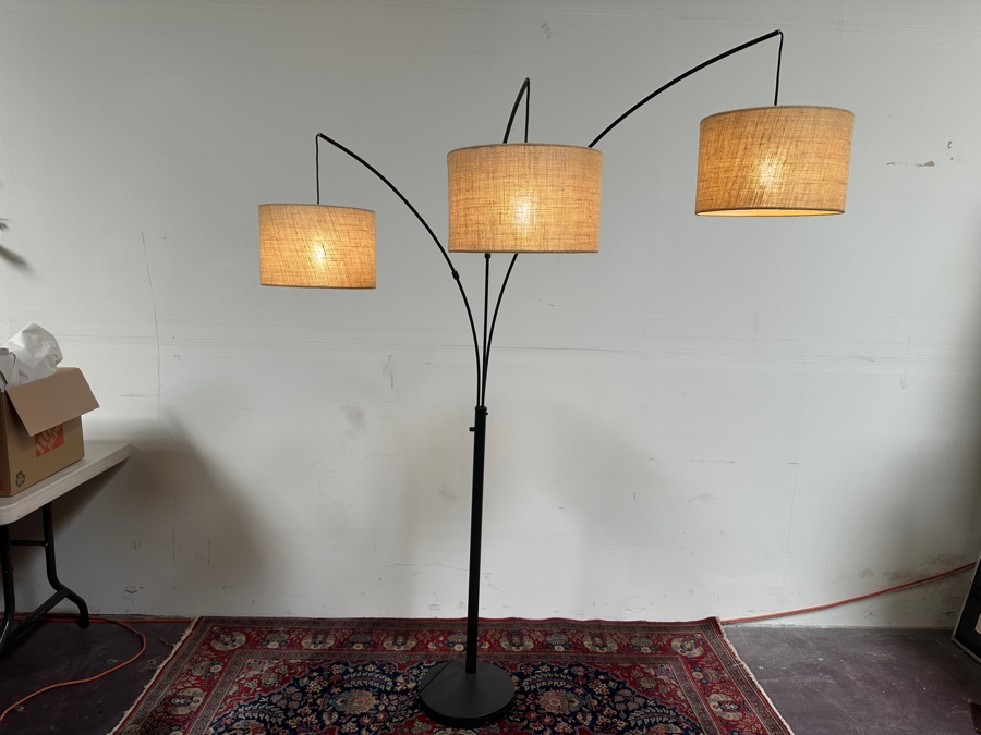 Just Added - Adesso Trinity Arc Floor Lamp 75H X 41D [Photo 2]