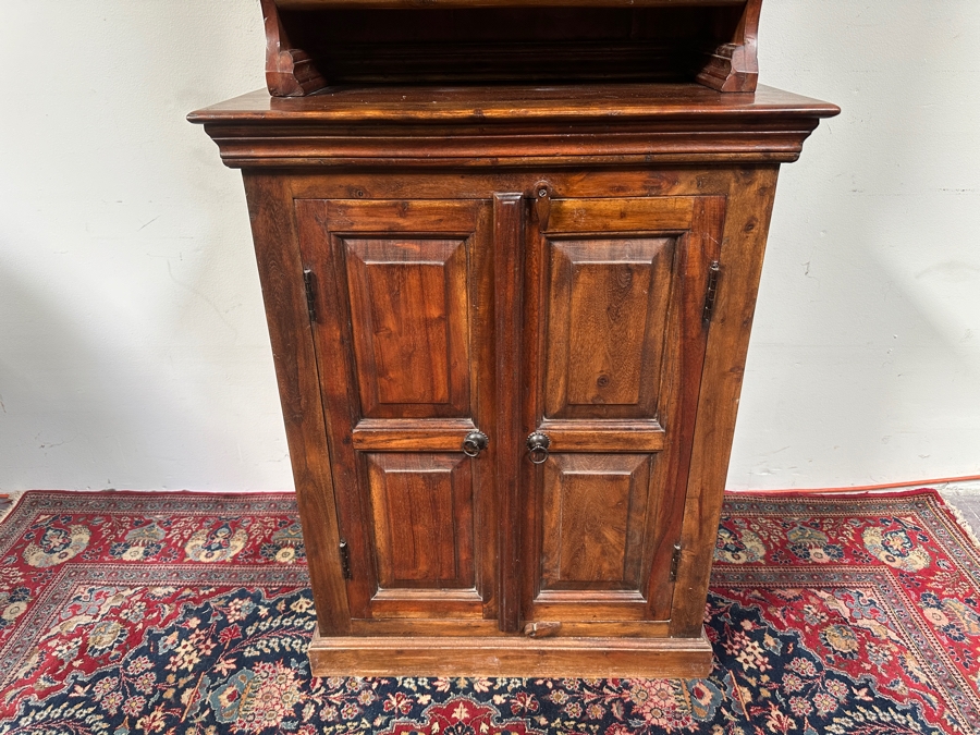 Just Added - Two-Piece Hardwood Bar Cabinet 28W X 14D X 66H [Photo 3]