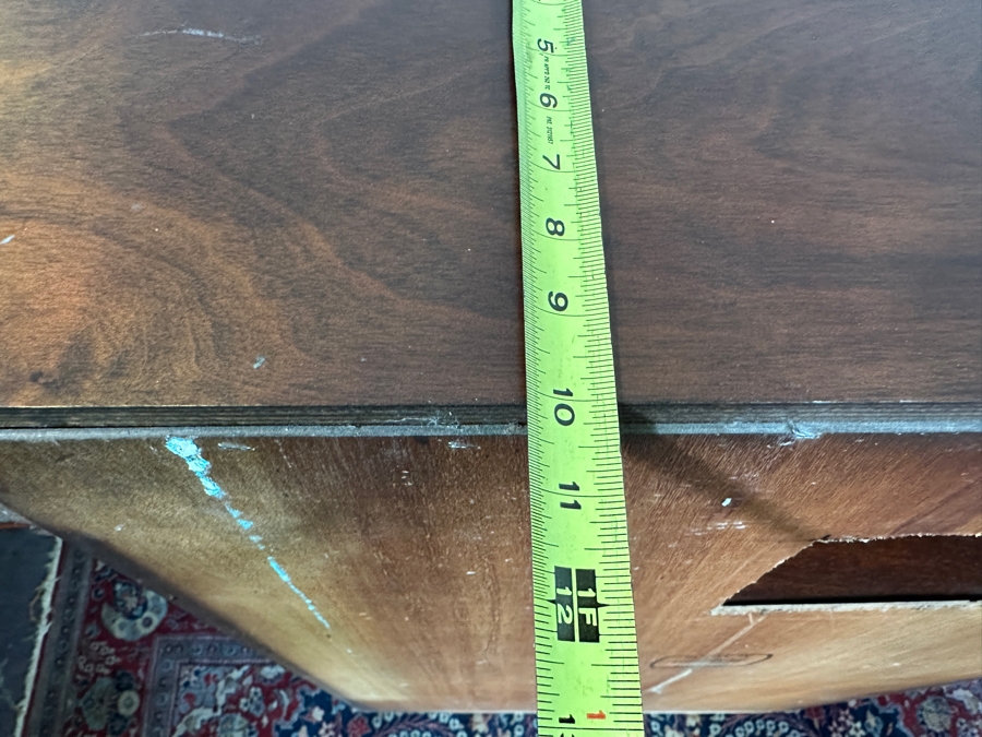 Just Added - Wooden Display Cabinet With Front Sliding Glass Doors 32.5W X 10D X 49H [Photo 9]