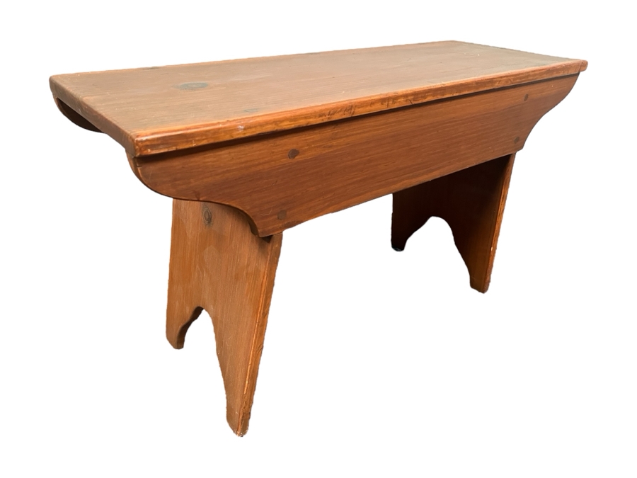 Just Added - Wooden Bench 32W X 11D X 18H [Photo 1]