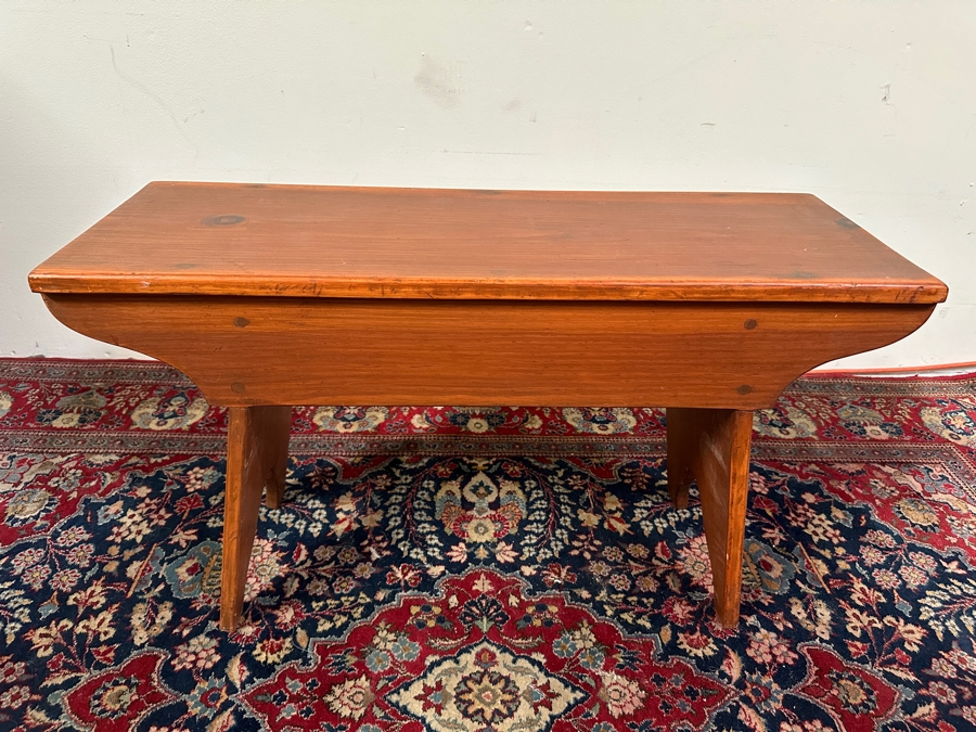 Just Added - Wooden Bench 32W X 11D X 18H [Photo 2]