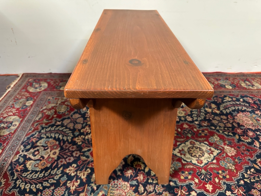 Just Added - Wooden Bench 32W X 11D X 18H [Photo 4]