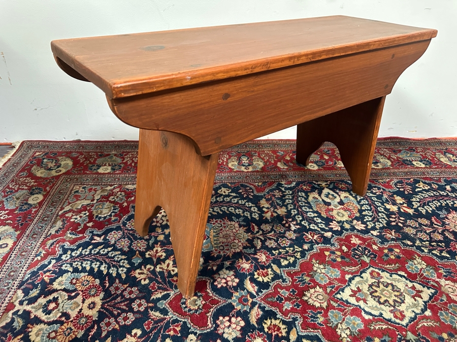 Just Added - Wooden Bench 32W X 11D X 18H [Photo 3]