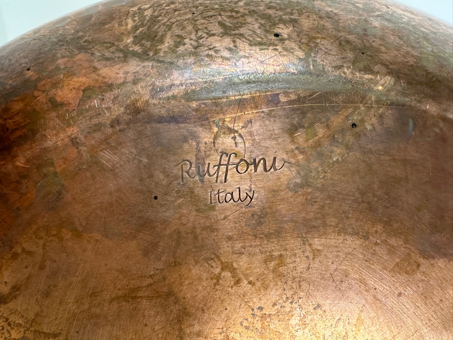 Just Added - Ruffoni Italian Copper Cookware - Pair Of Stockpots With Lids And Serving Frying Pan 13.5W Retails $1,500 [Photo 8]