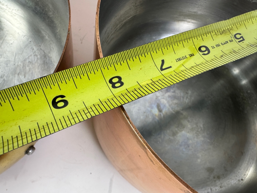 Just Added - Mauviel France Copper Cookware - 3 Pans With Lids - Retails Over $1,000 [Photo 10]