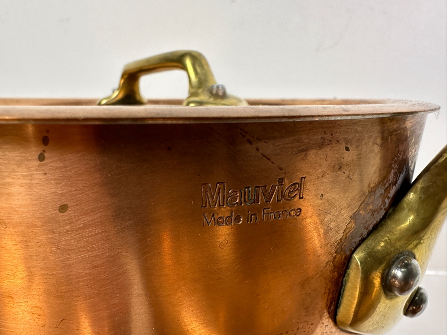 Just Added - Mauviel France Copper Cookware - 3 Pans With Lids - Retails Over $1,000 [Photo 7]