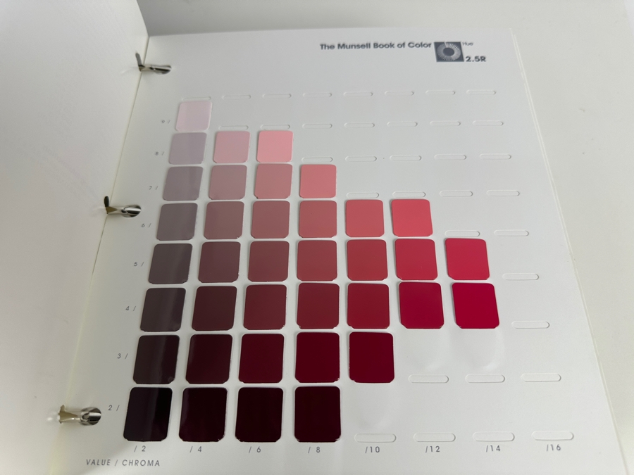 Just Added - The Munsell Book Of Color Glossy Collection Volumes 1 & 2 Retails $1,500+ [Photo 4]