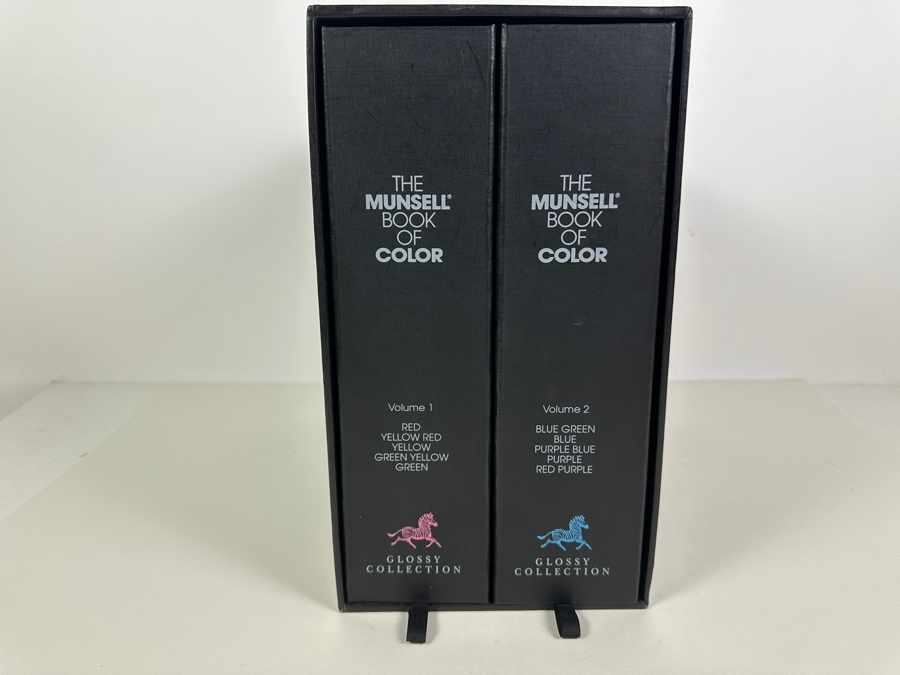 Just Added - The Munsell Book Of Color Glossy Collection Volumes 1 & 2 Retails $1,500+ [Photo 2]