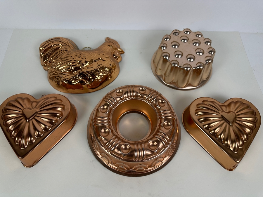 Just Added - 5 Copper Molds [Photo 2]
