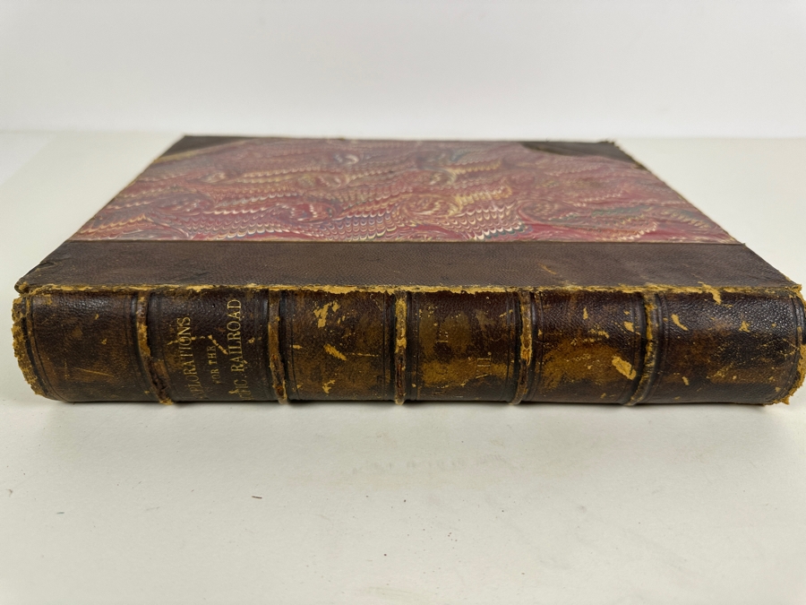 Just Added - Antique 1857 First Edition Book Reports Of Explorations And Surveys For A Railroad From The Mississippi River To The Pacific Ocean By The Secretary Of War From 1853-1856 Complete With Landscape & Botanical Plates And Maps Vol 7 [Photo 4]