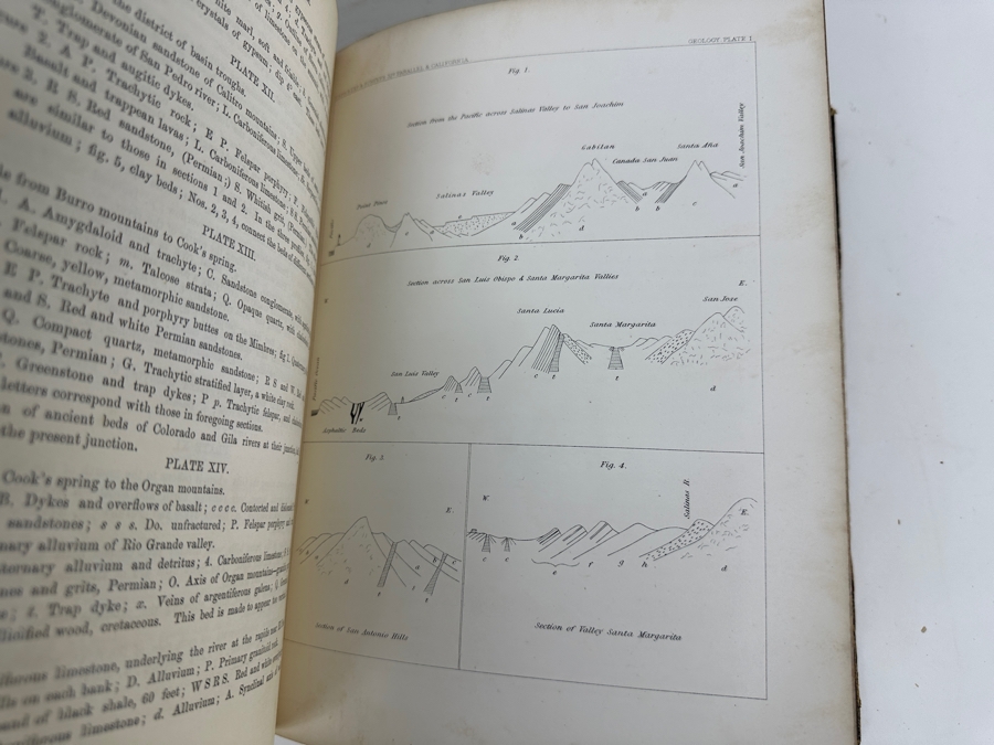 Just Added - Antique 1857 First Edition Book Reports Of Explorations And Surveys For A Railroad From The Mississippi River To The Pacific Ocean By The Secretary Of War From 1853-1856 Complete With Landscape & Botanical Plates And Maps Vol 7 [Photo 17]