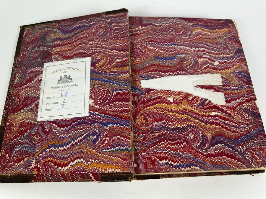 Just Added - Antique 1857 First Edition Book Reports Of Explorations And Surveys For A Railroad From The Mississippi River To The Pacific Ocean By The Secretary Of War From 1853-1856 Complete With Landscape & Botanical Plates And Maps Vol 7 [Photo 5]