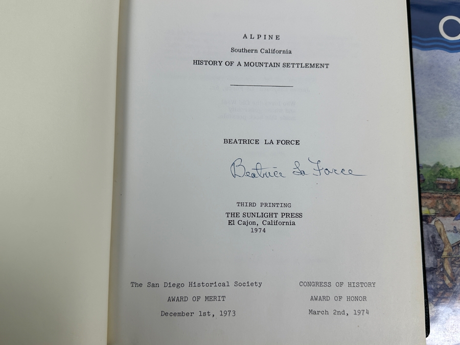 Just Added - Collection Of Hardcover Books Pertaining To Local San Diego County Cities And California [Photo 9]