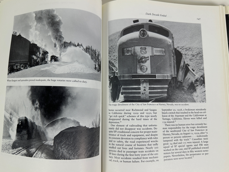 Just Added - First Edition Hardcover Book The Southern Pacific 1901-1985 By Don L. Hofsommer 1986 [Photo 6]