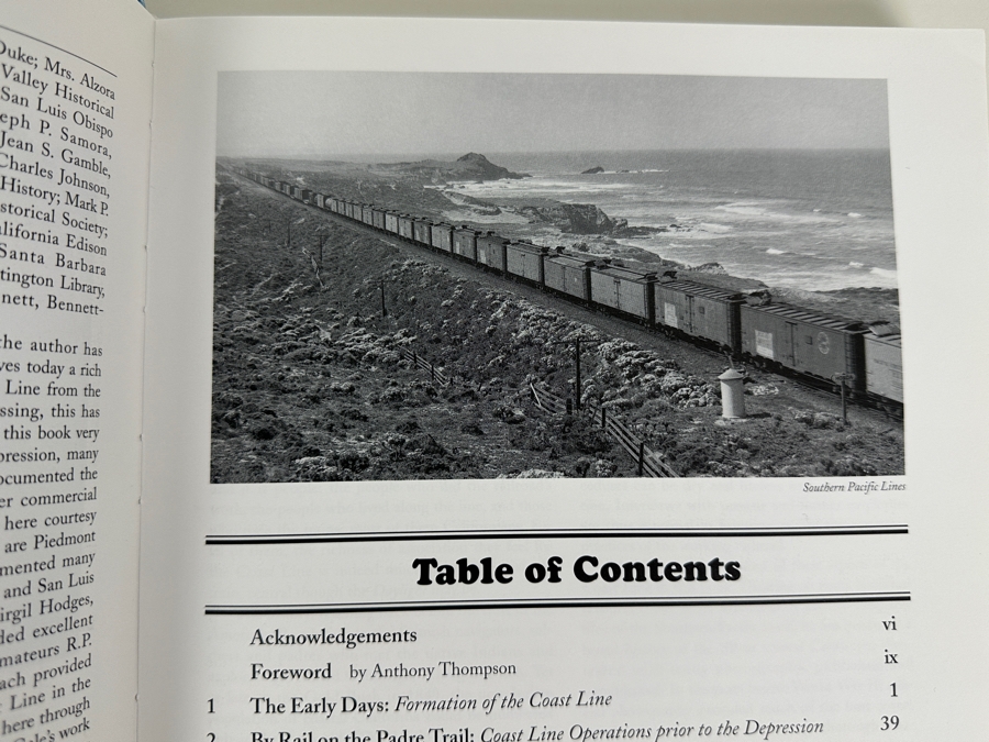 Just Added - First Edition Hardcover Book Southern Pacific's Coast Line By John R. Signor 1994 Estimate $50 [Photo 5]