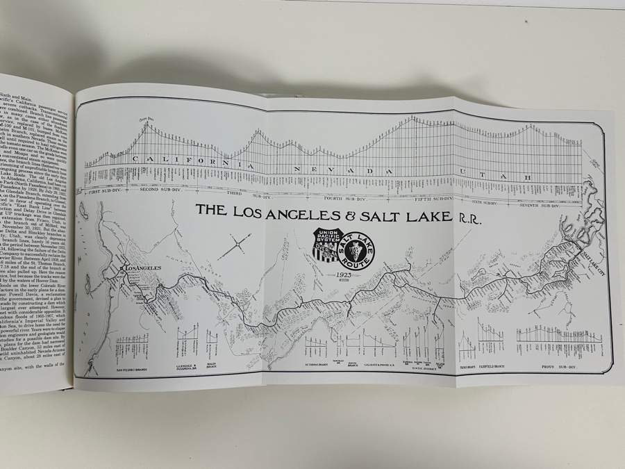 Just Added - Just Added - Signed First Edition Hardcover Book The Los Angeles And Salt Lake Railroad Company Union Pacific's Historic Salt Lake Route By John R. Signor 1988 Estimate $150 [Photo 9]
