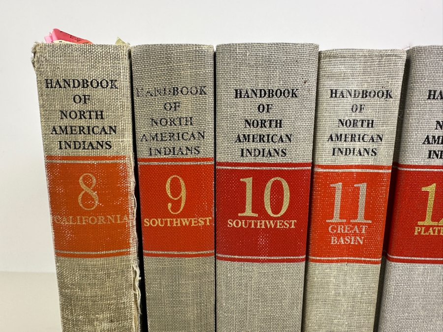 Just Added - Hardcover Smithsonian Institution Books 1978 Handbook Of North American Indians: Vol 8 California, Vol 9 & 10 Southwest, Vol 11 Great Basin, Vol 12 Plateau & Vol 15 Northeast [Photo 3]
