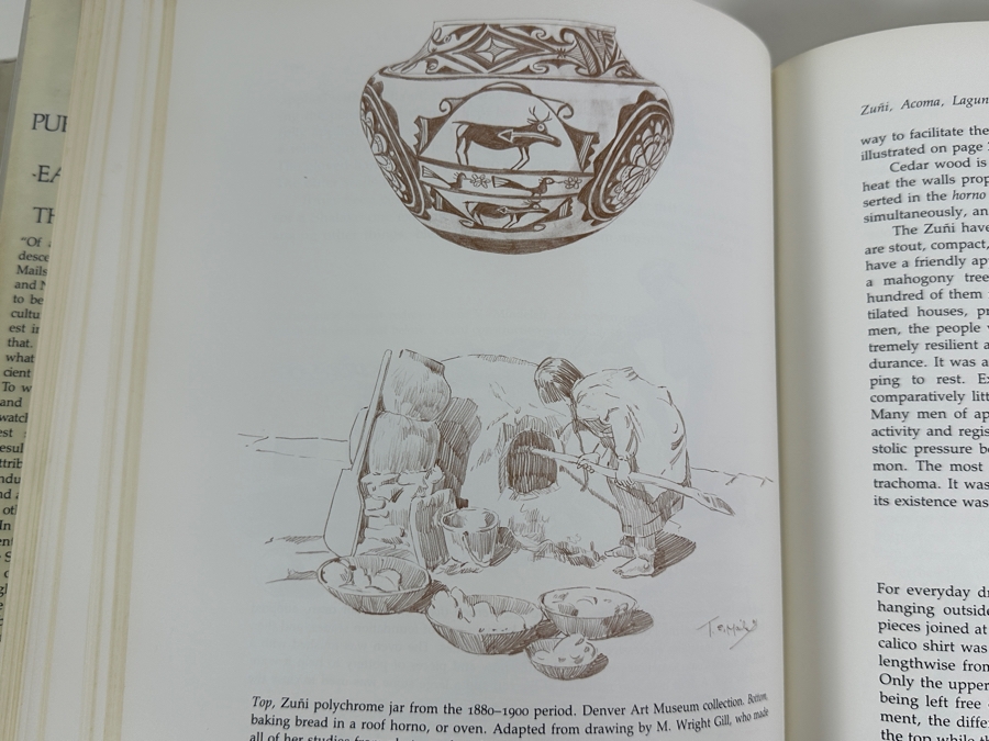 Just Added - Hardcover First Edition Books The Pueblo Children Of The Earth Mother Volumes I & II By Thomas E. Mails 1983 Estimate $200 [Photo 21]
