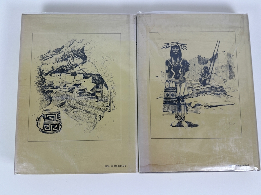 Just Added - Hardcover First Edition Books The Pueblo Children Of The Earth Mother Volumes I & II By Thomas E. Mails 1983 Estimate $200 [Photo 4]