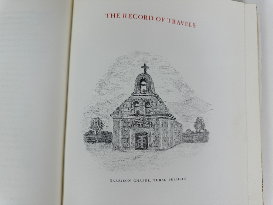 Just Added - Hardcover Limited Edition Book A Record Of Travels In Arizona And California 1775-1776 By Father Francisco Garces New Translation By John Galvin [Photo 9]