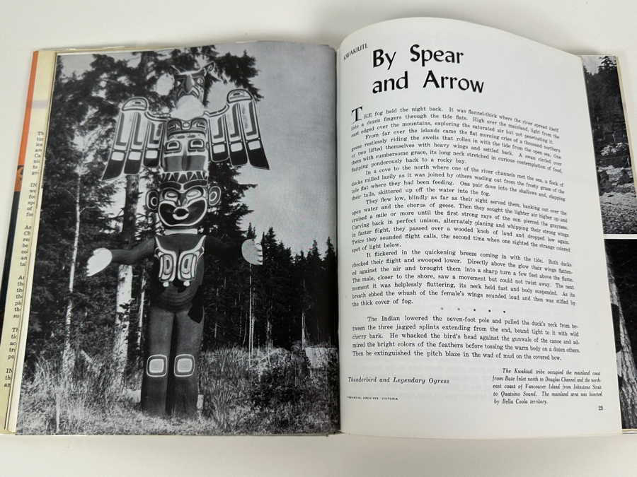 Just Added - Hardcover Book Indian Primitive: Northwest Coast Indians Of The Former Days By Ralph W. Andrews 1960 [Photo 7]