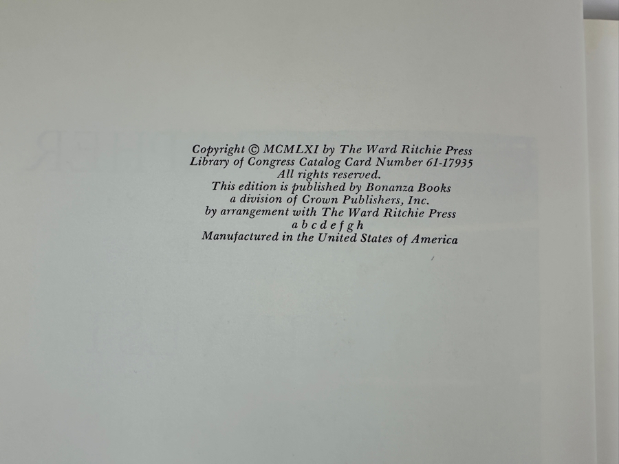 Just Added - First Edition Hardcover Book Photographer Of The Southwest Adam Clark Vroman, 1856-1916 1961 [Photo 3]